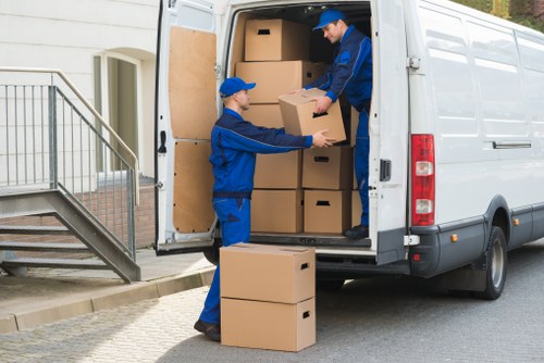 Packing and loading service for a Colliers Wood relocation