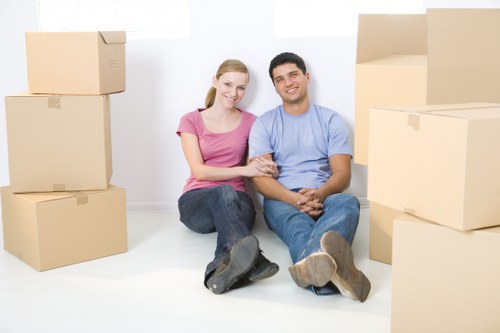 Local moving van service for residential moves in Colliers Wood