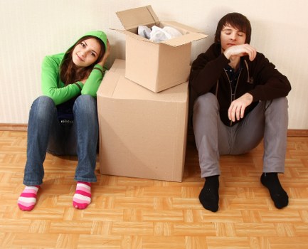 Furniture pick-up from a flat or apartment building in Colliers Wood