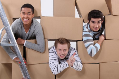 Packing and preparation checklist for a Colliers Wood move