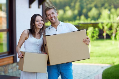 Truck-based removals service supporting local Colliers Wood businesses